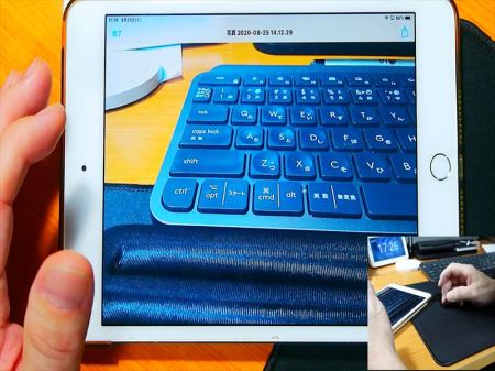 iPadで電子カタログ